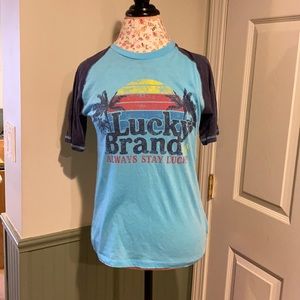 Lucky Brand raglan Tee